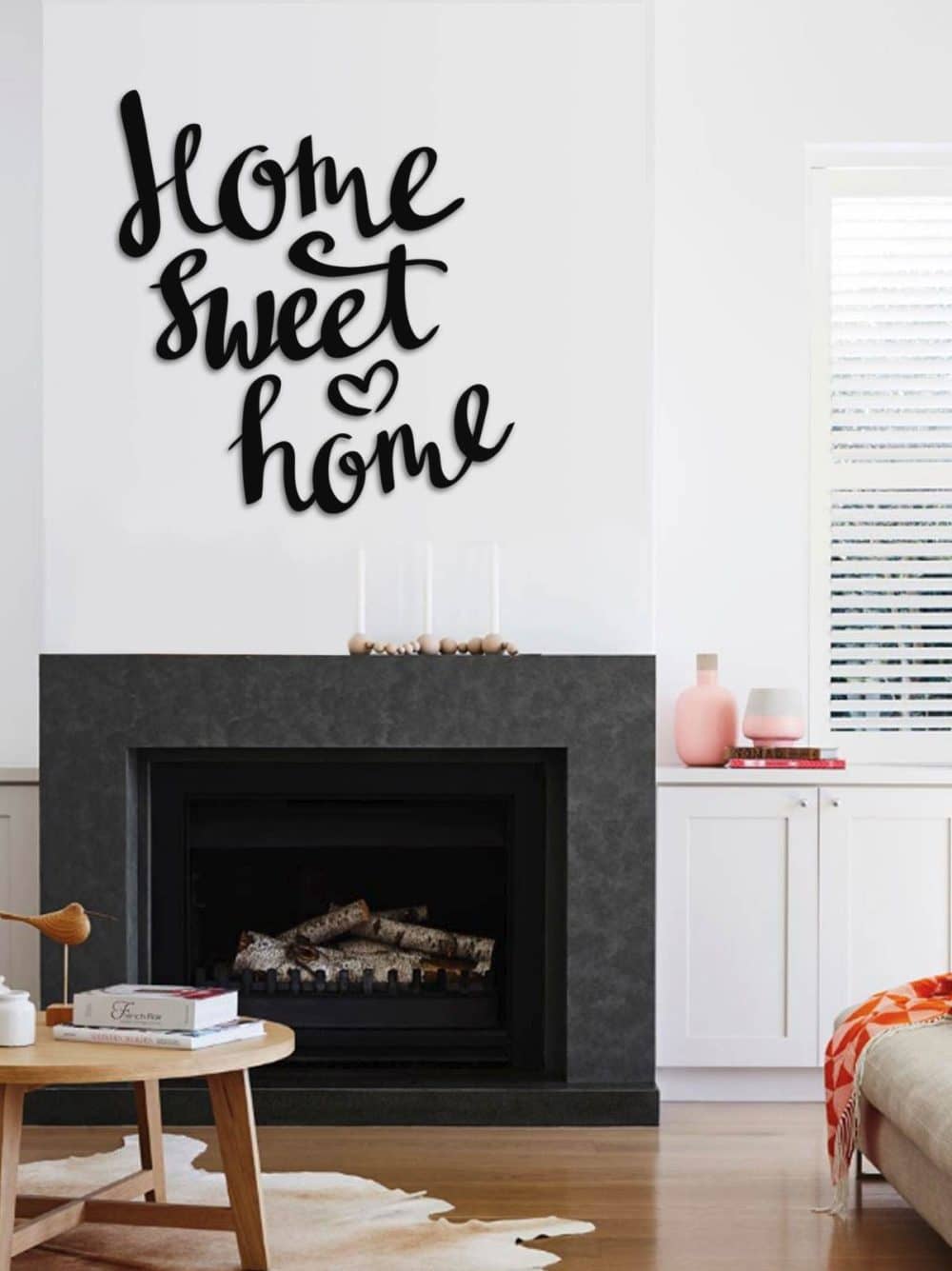 Home Sweet Home Ahşap Duvar Dekoru
