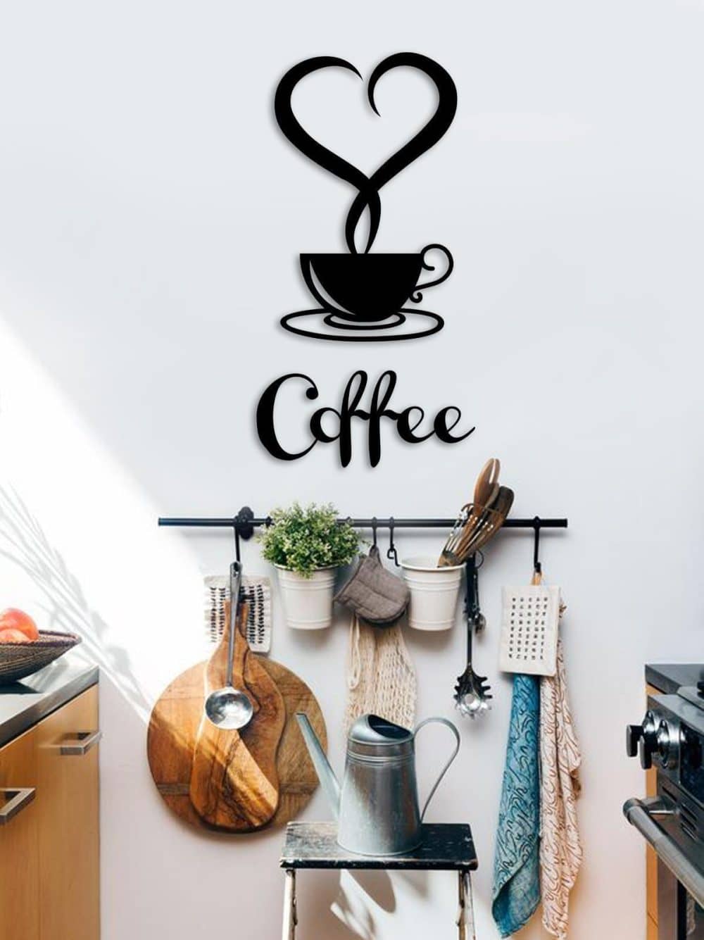 Coffee Ahşap Duvar Dekoru - Görsel 2