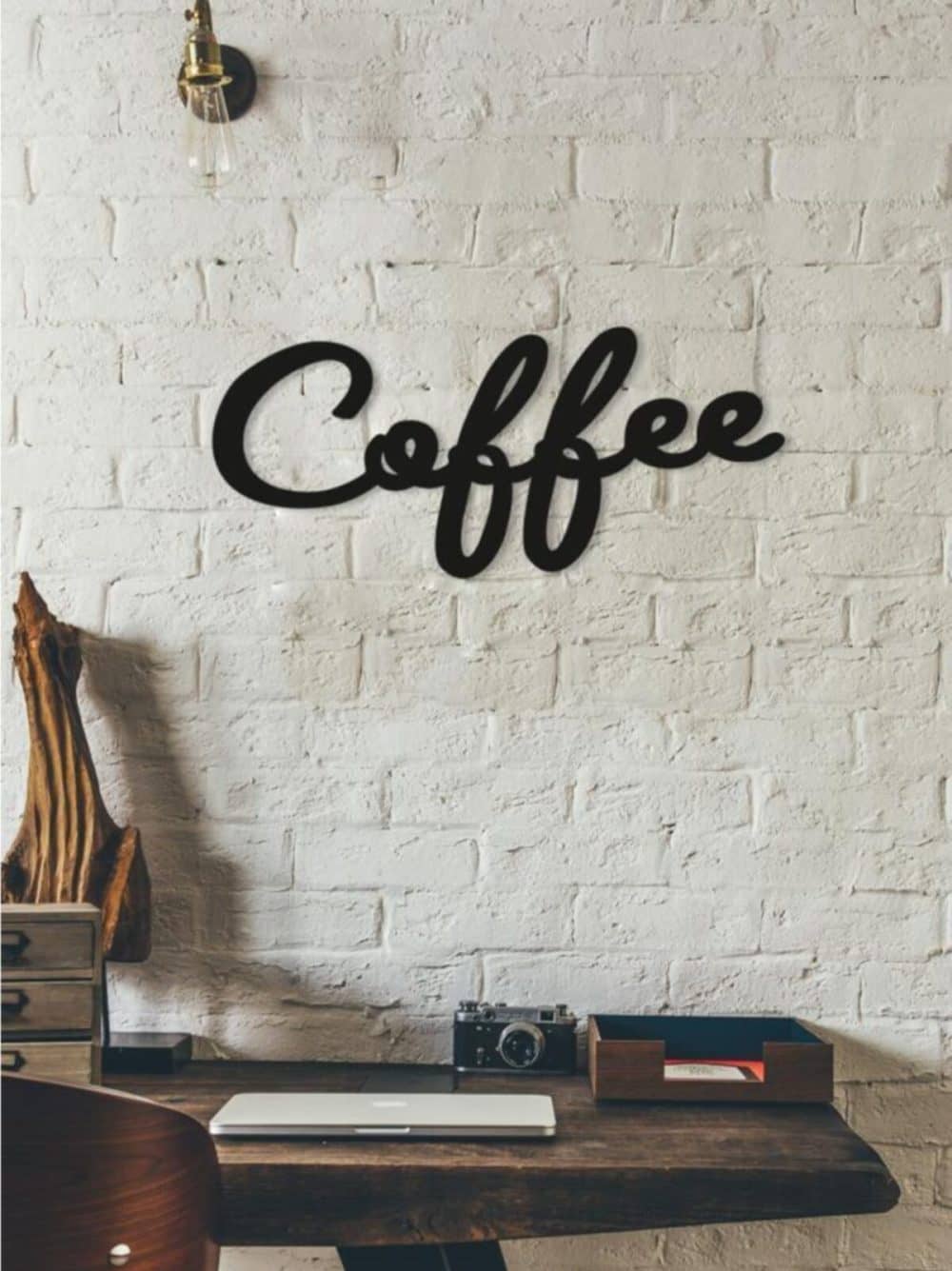 Coffee 3mm Ahşap Duvar Dekoru - Görsel 2