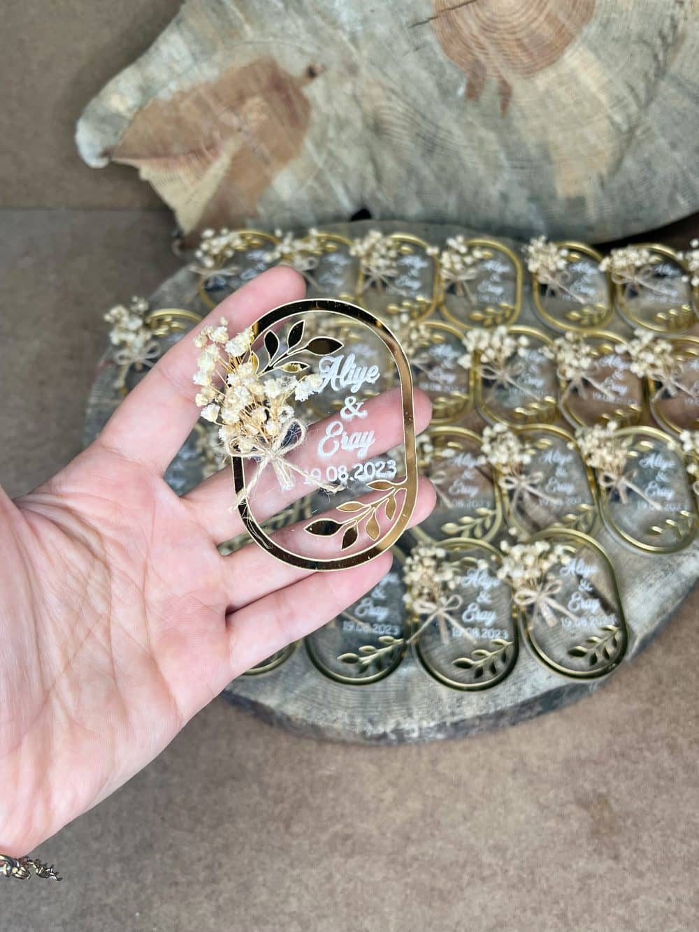 Pleksi Magnet - Düğün, Nikah, Söz, Nişan Hediyelikleri - Görsel 2