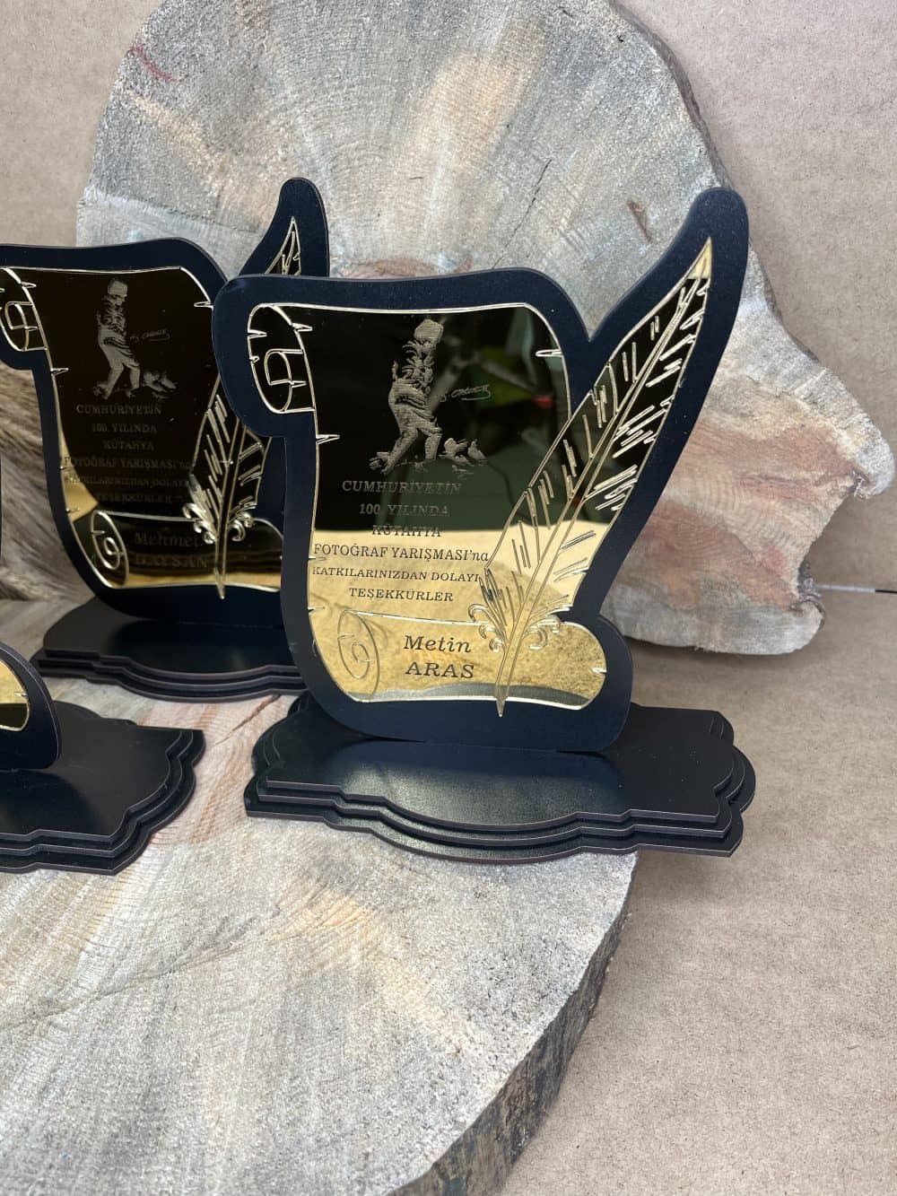Kişiye Özel Pleksi Özelleştirilebilir Plaket - Görsel 3