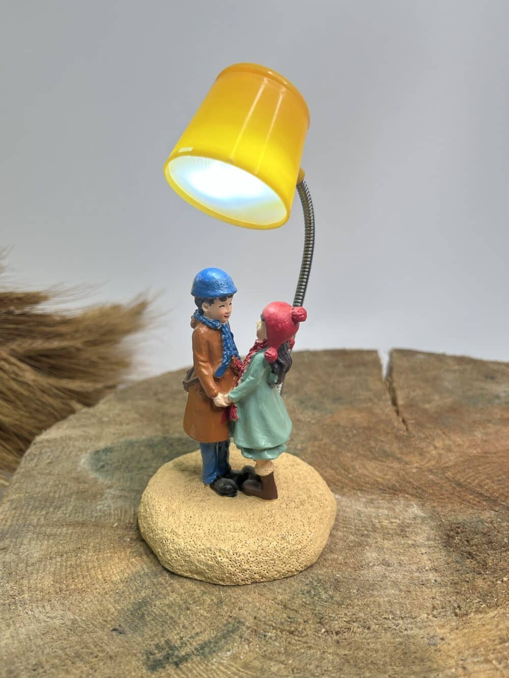 Dekoratif Romantik Sevgili Çift Biblo